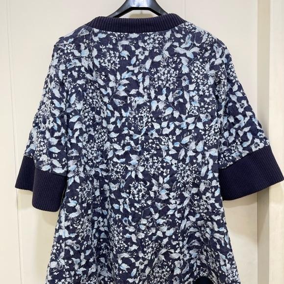 NWOT Alexander McQueen Style Elle Floral Embroidered Jacket Coat Sz 11, L. - Picture 7 of 7